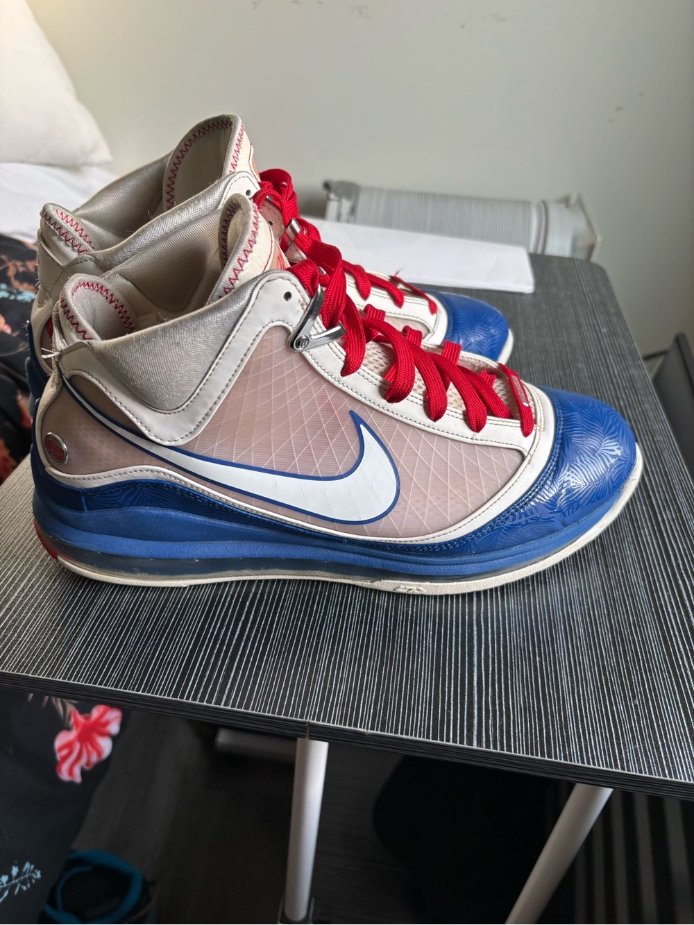 Nike Lebron 7 L.A. Dodgers Men’s 11.5 in Blue/Red/White